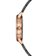 Ferro Analog Black Round Dial Women's Watch - F1928A-1025-R