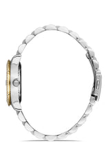 Ferro Analog Silver Round Dial Women's Watch - F21923A-D