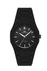 Ferro Polycarbon Analog Black Round Dial Men's Watch - F11400D-G