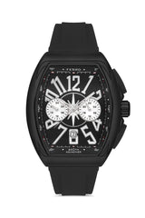 Ferro Riviera Analog BlackTonneau Dial Men's Watch - FM11444D-G