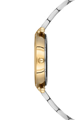 Ferro Analog Silver Round Dial Women's Watch - F21128A-D