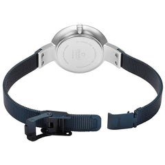 Obaku Sol Arctic Analog Blue Round Dial Women's Watch - V149LXCLML
