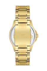 Ferro Cortese Analog Green Round Dial Men's Watch - F11313A-B6