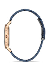 Ferro Siena Classica Analog Blue Round Dial Men's Watch - F11156A-T