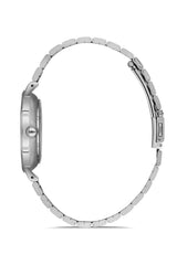 Ferro Analog Silver Round Dial Women's Watch - F40074-01