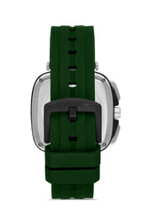 Ferro Riviera Multifunction Green Square Dial Men's Watch - FM11352D-ZQ