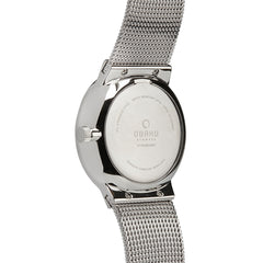 Obaku Na Analog Black Round Dial Men's Watch - V170GMCBMC