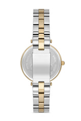 Ferro Analog Silver Round Dial Women's Watch - F21128A-D