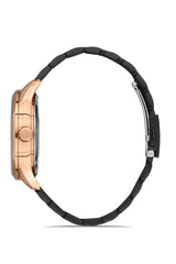 Ferro Montepulciano Analog Black Round Dial Men's Watch - F11200A-R