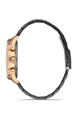 Ferro Portofino Chronograph Black Round Dial Men's Watch - FM11277A-R