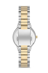 Ferro Analog White MOP Round Dial Women's Watch - F21928A-D