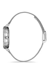 Ferro Analog Silver Round Dial Women's Watch - F21926C-A