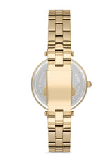 Ferro Analog Silver Round Dial Women's Watch - F21128A-B