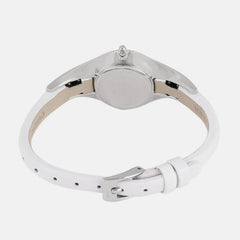 Obaku Morgen Snow Analog Silver Round Dial Women's Watch - V110LXCIRW