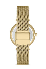 Ferro Analog Silver Round Dial Women's Watch - F2995C-1129-B