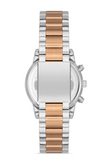 Ferro Sardegna Chronograph Silver Round Dial Women's Watch - FL41258A-E