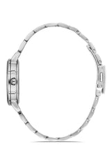 Ferro Analog Silver Round Dial Women's Watch - F21158A-A