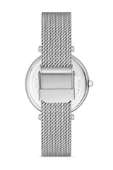 Ferro Analog Silver Round Dial Women's Watch - F21926C-A