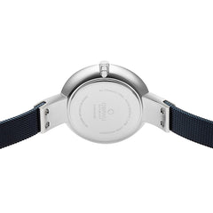 Obaku Sol Arctic Analog Blue Round Dial Women's Watch - V149LXCLML