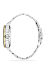 Ferro Roma Eterna Analog Silver Round Dial Men's Watch - FM40106A-D