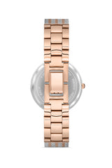 Ferro Analog Silver Round Dial Women's Watch - F21155C-E