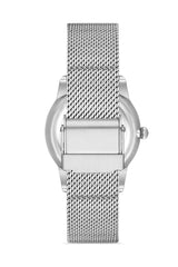 Ferro Analog Silver Round Dial Women's Watch - F21182C-A
