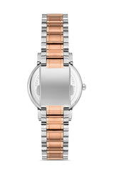 Ferro Analog Silver Round Dial Women's Watch - F21184A-E
