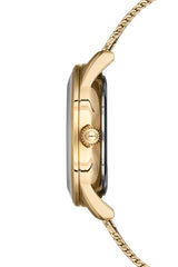 Ferro Analog Silver Round Dial Women's Watch - F21182C-B