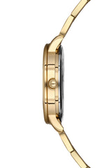 Ferro Analog Silver Round Dial Women's Watch - F1928A-1025-B