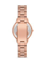 Ferro Analog Silver Round Dial Women's Watch - F21124A-C