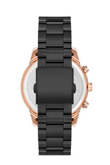 Ferro Chronograph Black Round Dial Men's Watch - FM11171A-R