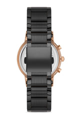 Ferro Multifunction Black Round Dial Men's Watch - FM11151A-R