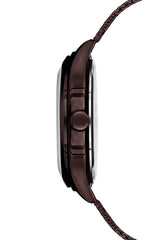 Ferro Analog Brown Round Dial Men's Watch - F11090C-F