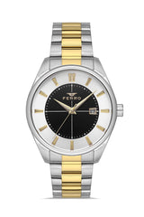 Ferro Trebbiano Analog Black Round Dial Men's Watch - F11239A-D2