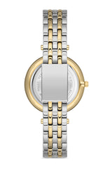Ferro Analog Silver Round Dial Women's Watch - F21203A-D