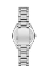 Ferro Analog Silver Round Dial Women's Watch - F21161A-A