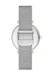 Ferro Analog Silver Round Dial Women's Watch - F21926C-D