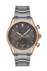 Ferro Multifunction Gun Round Dial Men's Watch - FM1805A-1036-W