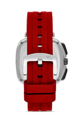 Ferro Riviera Multifunction Red Square Dial Men's Watch - FM11352D-J8