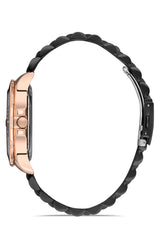 Ferro Analog Black Round Dial Men's Watch - F11922A-R