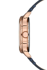 Ferro Siena Classica Analog Blue Round Dial Men's Watch - F11159B-T