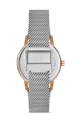 Ferro Analog Silver Round Dial Women's Watch - F40090C-E