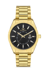 Ferro Cortese Analog Black Round Dial Men's Watch - F11288A-B2
