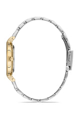 Ferro Analog Silver Round Dial Women's Watch - F21203A-D