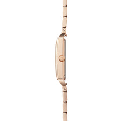 Obaku KAMILLE FUSHSIA Analog Silver WhiteRectangle Dial Women's Watch - V293LXVISV