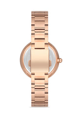 Ferro Analog Silver Round Dial Women's Watch - F21129A-C
