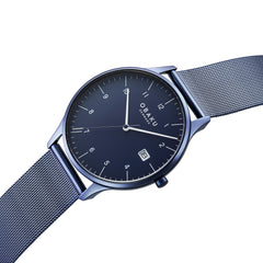 Obaku CHIA MARINE Analog Blue Round Dial Men's Watch - V298GDLLML