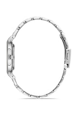 Ferro Analog Silver Round Dial Women's Watch - F21203A-A