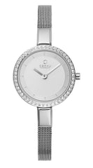 Obaku Siv Glimt Steel Analog Silver Round Dial Women's Watch - V129LECIMC