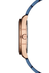 Ferro Analog Blue Round Dial Men's Watch - F11160A-T